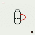 Gourde-gamelle 500 ml Pataroc, illustration